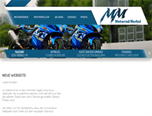 Tablet Screenshot of motorradmerkel.de